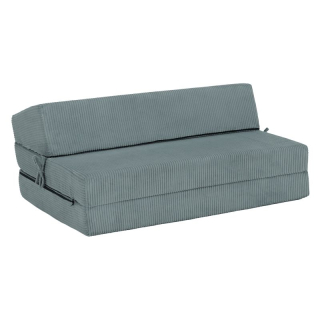 Skladací matrac do tvaru dvojkresla, mentolová