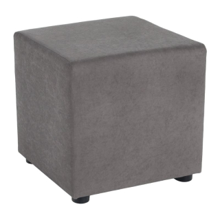 Praktický taburet, látka Alova sivá