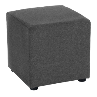 Praktický taburet, látka Savana sivá