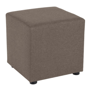 Praktický taburet, látka Savana hnedá