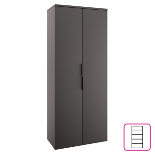 Kancelárska skriňa ADP01, antracit