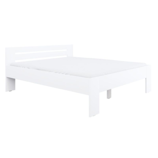 Posteľ z laminovanej DTD, 180x200, biela