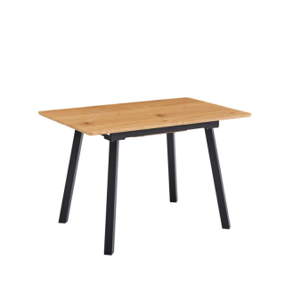 Jedálenský rozkladací stôl 120-160, vo farebnom prevedení dub