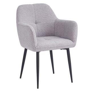 Pohodlné a štýlové dizajnové kreslo, sivé