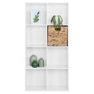 Regál viacúčelový, biely