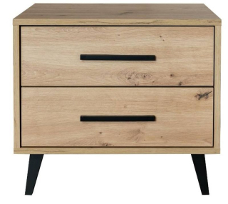 Originálny nočný stolík v dekore dub artisan