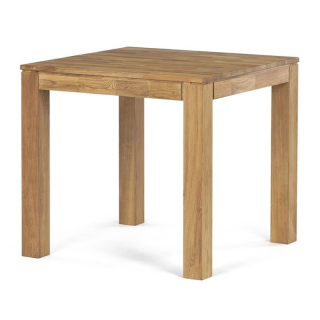 Jedálenský drevený stôl 80x80, masív dub biely, povrchová úprava olejom
