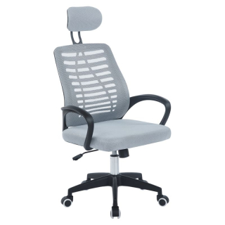 Moderné kancelárske kreslo, sivá-čierna