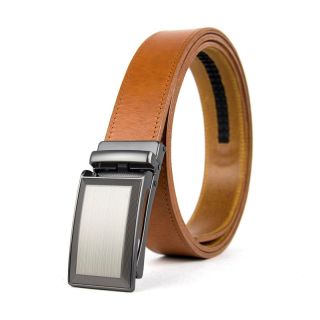 Opasok z pravej kože s automatickou prackou SERVICE - Koňaková