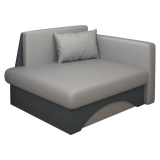 Rozkladacie kreslo univerzálne, sivá-tmavosivá