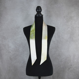 Hodvábna šatka Twilly LIMITED_049 – Ručne vyrábaná