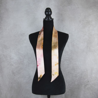 Hodvábna šatka Twilly LIMITED_040 – Ručne vyrábaná