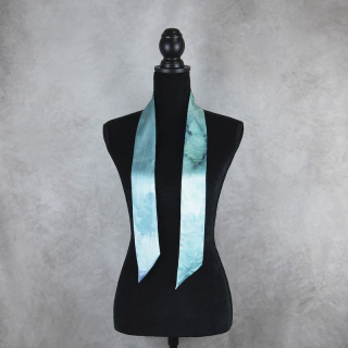 Hodvábna šatka Twilly LIMITED_036 – Ručne vyrábaná