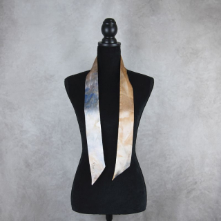 Hodvábna šatka Twilly LIMITED_014 – Ručne vyrábaná