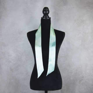 Hodvábna šatka Twilly LIMITED_010 – Ručne vyrábaná