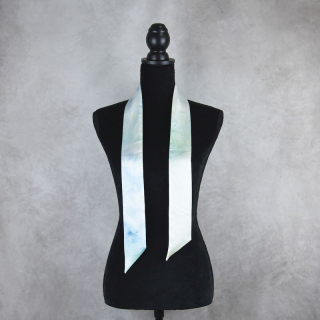 Hodvábna šatka Twilly LIMITED_008 – Ručne vyrábaná