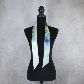 Hodvábna šatka Twilly LIMITED_006 – Ručne vyrábaná