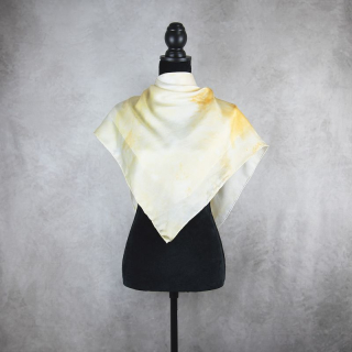 Limitovaná hodvábna šatka LIMITED_228 – 90 x 90 cm, ručne vyrobená na Slovensku