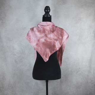 Hodvábna šatka LIMITED_277 – Ručne vyrábaná na Slovensku, 90 × 90 cm