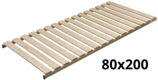 Pevný latkový rošt na posteľ SMREK 80x200 cm