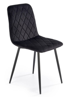 Jedálenská stolička 525, čierna-čierna