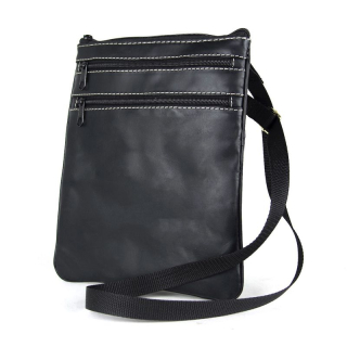 Elegantná kožená taška, viacúčelové púzdro v čiernej farbe