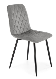 Jedálenská stolička 525, čierna-sivá