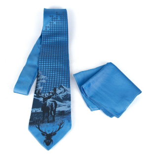 Hodvábna kravata, Modrý Jeleň, Slovenská výroba