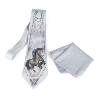 Hodvábna kravata, Strieborný Kôň, Slovenská výroba