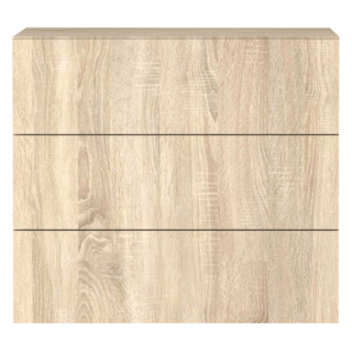 Predsieňová komoda KOM3S, dub sonoma, závesná so zásuvkami