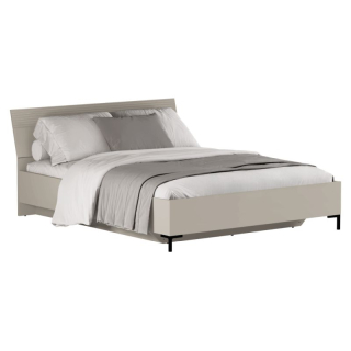 Manželská posteľ 160x200 s roštom, sivohnedá Taupe