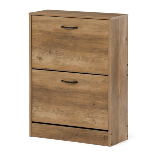 Botník s dvoma priehradkami, hnedý