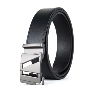 Opasok z pravej kože s automatickou prackou SURVEX, Čierny