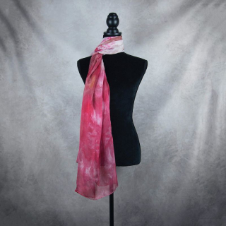 Luxusný hodvábny šál LIMITED_059 zo 100 % prírodného hodvábu, 180 x 110cm
