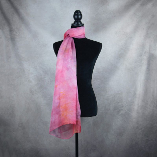 Luxusný hodvábny šál LIMITED_060 zo 100 % prírodného hodvábu, 180 x 110cm