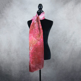 Luxusný hodvábny šál LIMITED_01, 140×80cm, Made in Slovakia