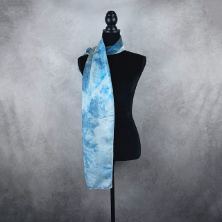 Luxusný hodvábny šál LIMITED_02, 140×80cm, Made in Slovakia