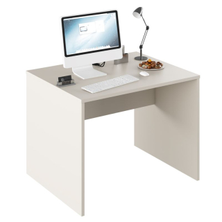 Moderný PC stôl z kvalitnej DTD, kašmír, 100cm