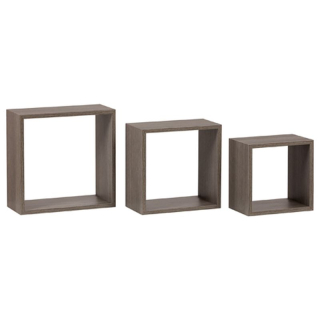 Moderné poličky vo farbe dub sonoma