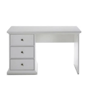 Elegantný PC stôl v bielom prevedení