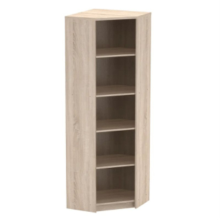 Rohový regál z kvalitnej DTD, dub sonoma