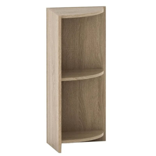 Klasická rohová okrajová skrinka, dub sonoma, 014