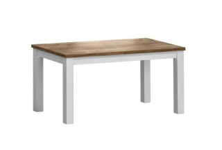 Rozkladací jedálenský stôl 160-203, sosna andersen/dub lefkas