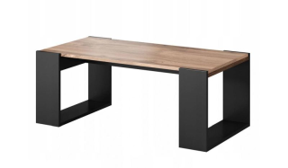 Zaujímavý konferenčný stolík dub wotan-antracyt