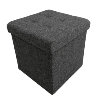 Všestranný taburet, tmavosivá