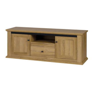 Originálny RTV stolík, dub grand