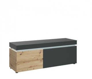 RTV komoda v modernom štýle 2S1D 150, dub artisan-cosmos grey