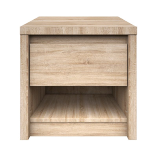 Nočný stolík s jedným šuplíkom, dub sonoma
