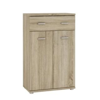 Komoda zo skrinky a jedného šuplíka, dub sonoma