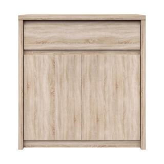 Komoda zo skrinky, jedného šuplíka, dub sonoma